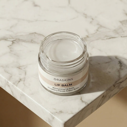 ORASKINS Strawberry & Rice Lip Balm